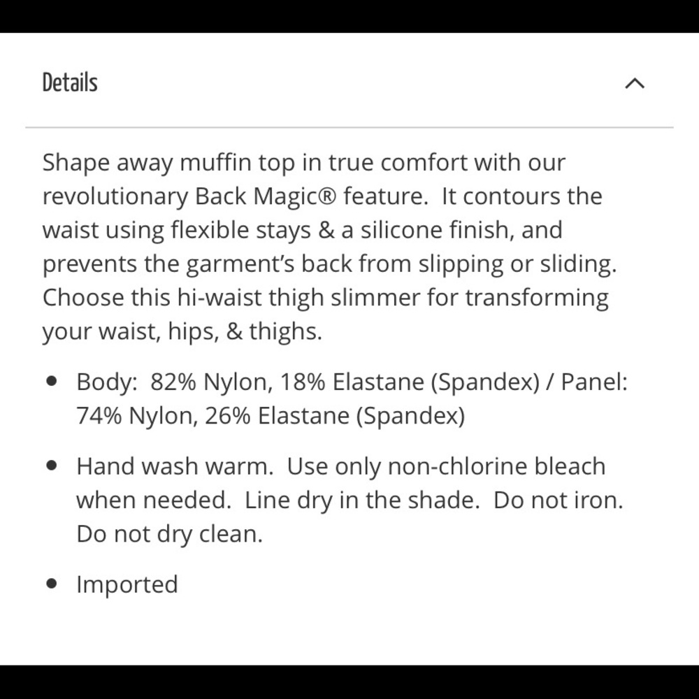 Miraclesuit Shapeaway thigh slimming high waisted - Picture 4 of 5